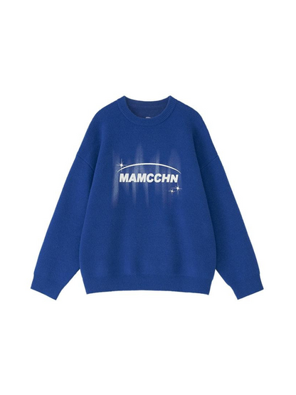 Mode Logo Knit American Over