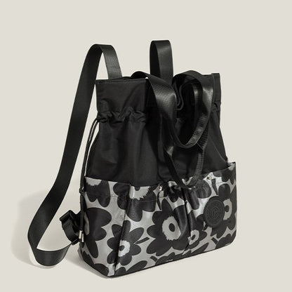 Colors Backpack/Handbag Decoration with Flower 3 Drawstring