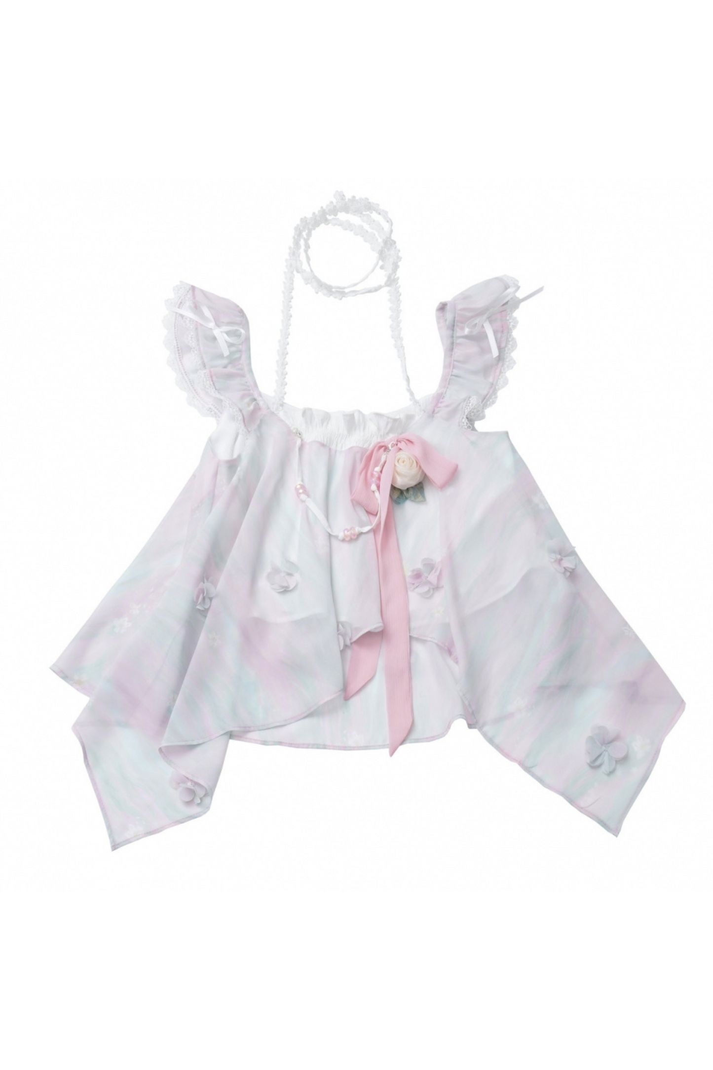 ショートパンツ + ブリス フローラル ノースリーブ トップ ドレス