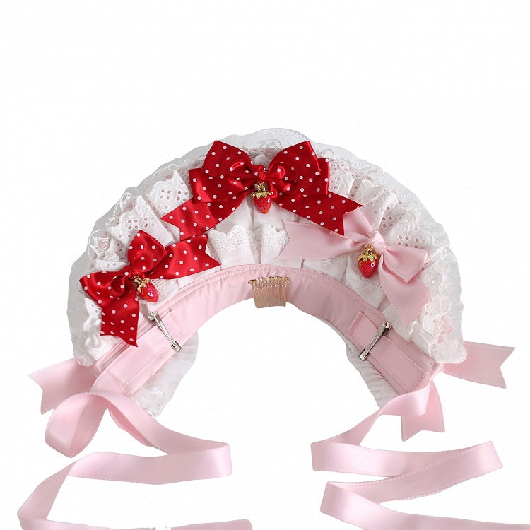 Accent 4-Color Bonnets Strawberry Lolita