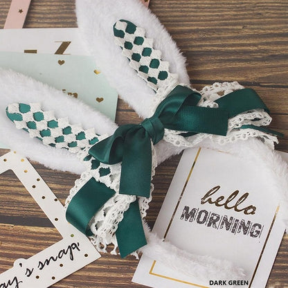 Sweet Bunny Ear KC Color Options Lolita 21 Bow