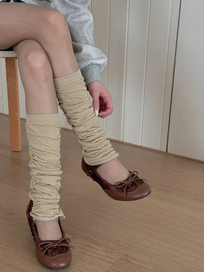 Versatile Warmers 9-Color Leg Ruched Style) (Playful