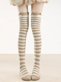 Sleepy Stockings Khaki 69cm Sheep Over-the-Knee