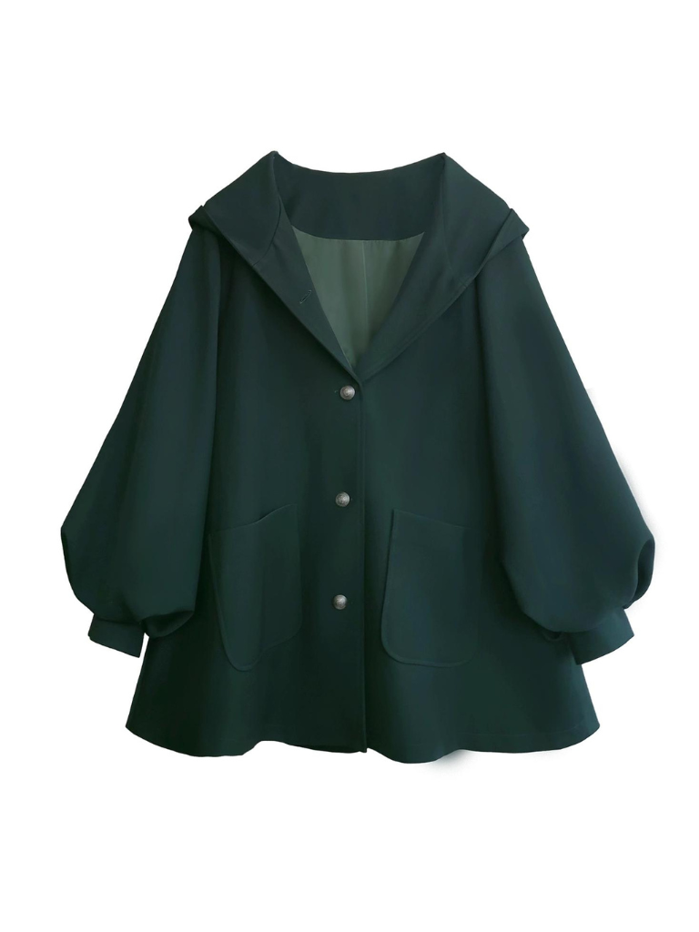 College Cloak Jacket Brooch Retro Magic + College