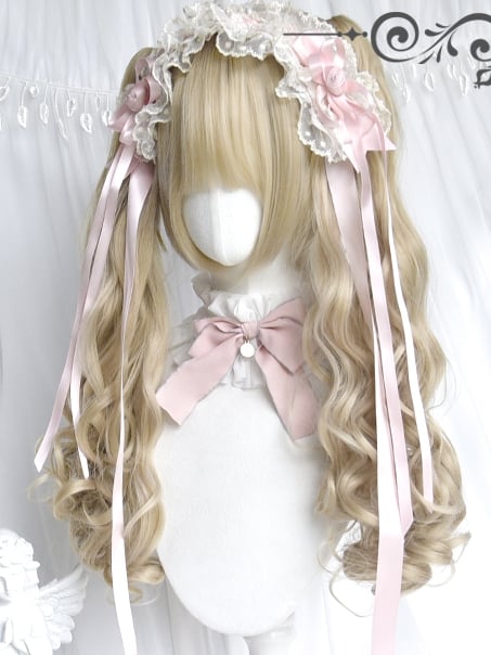 Ponytails Claw Wavy Long Blonde Clips