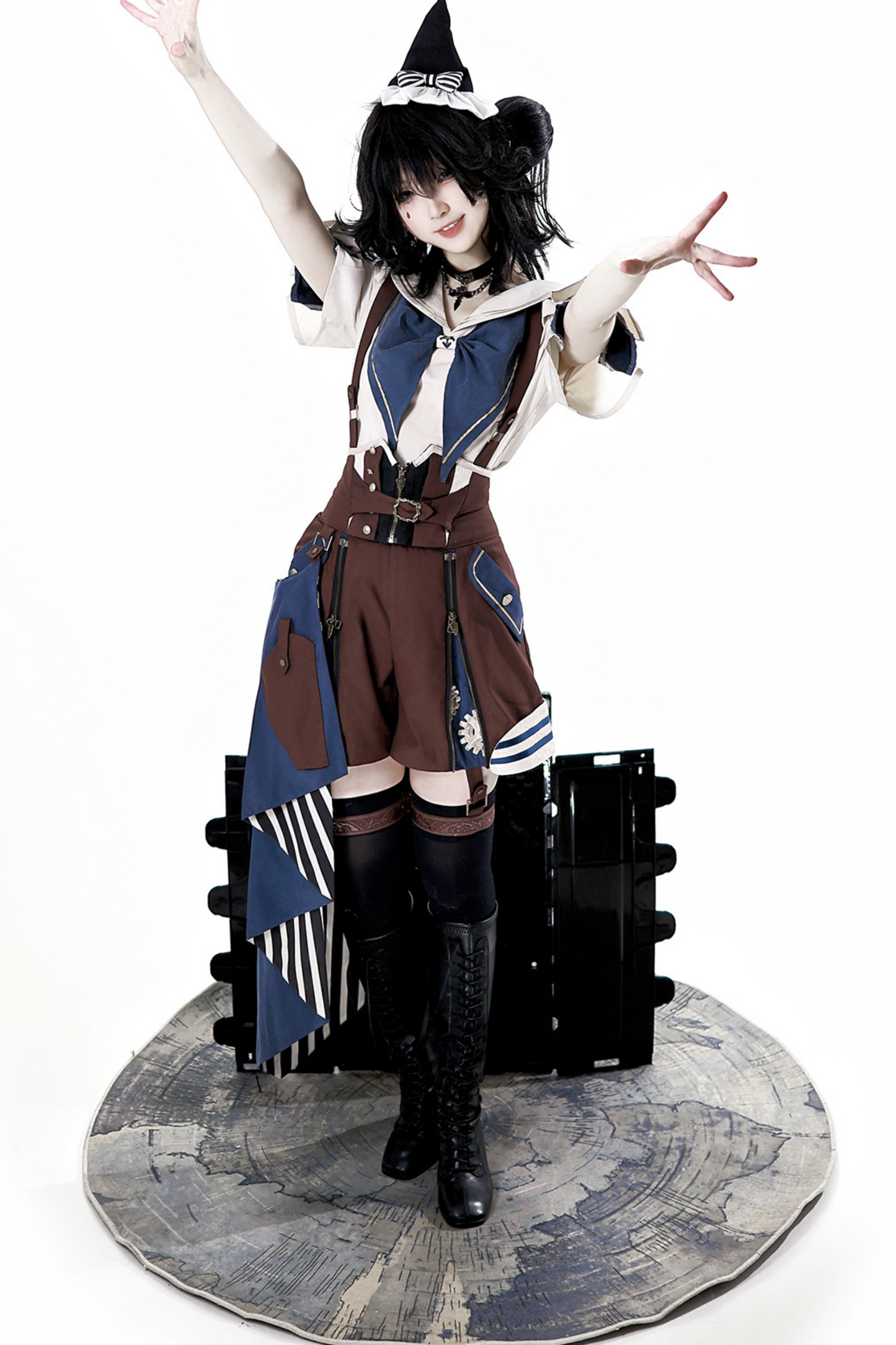 ボーイッシュセットアップスチームパンクプリンス