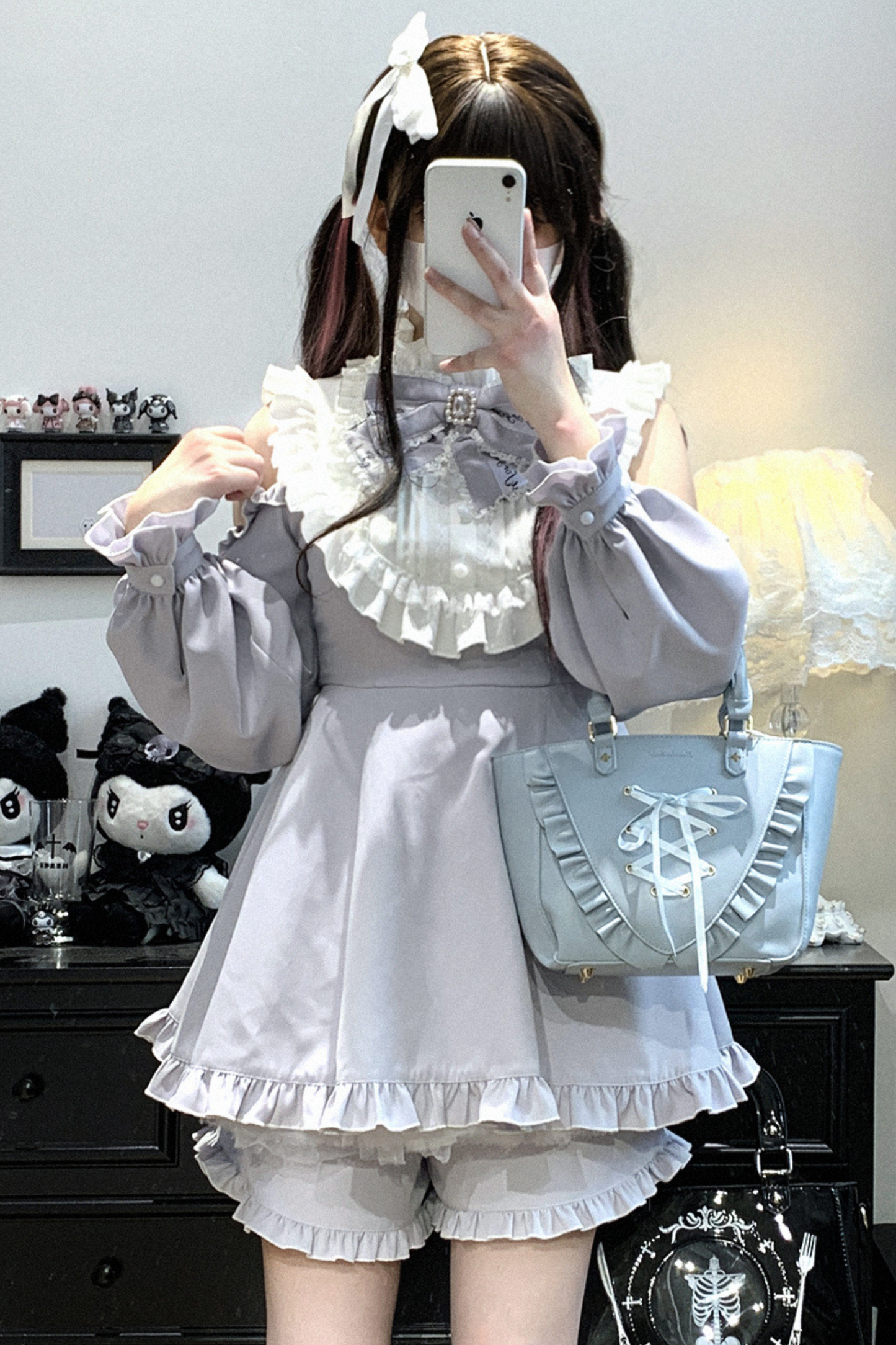 ラッフルプリンセス + オフショルダートップリボンショーツ