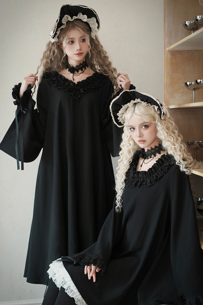 Apron Dress + Lolita Doll Gothic