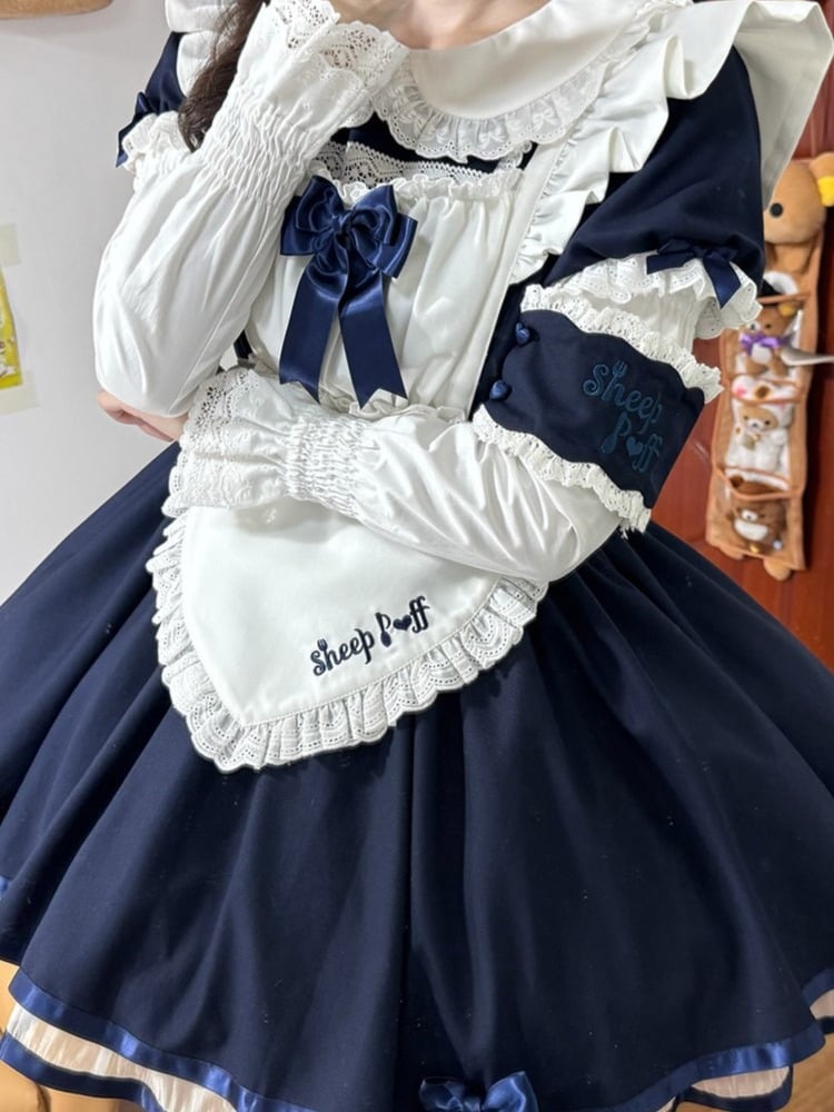 Kawaii Embroidery Arm Patch in 3 Colors - Sheep Puff Atelier