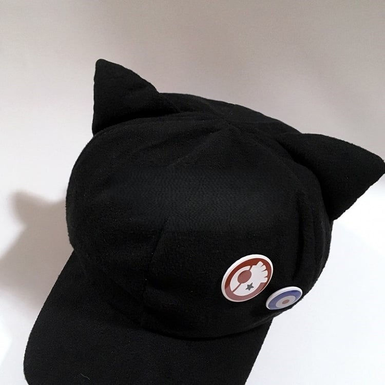Beret Black Cat Ear
