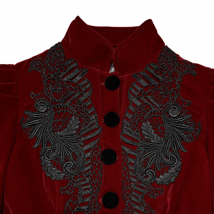 Jacket Goth Red