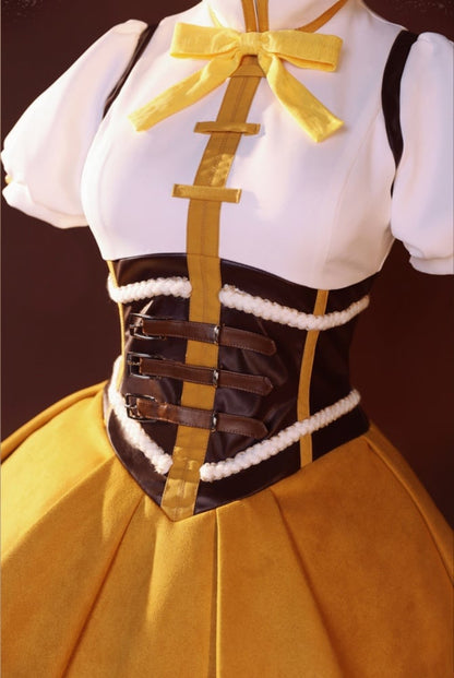 Puella Magi Madoka Magica Tomoe Mami Cosplay-Kostüm im Lolita-Stil