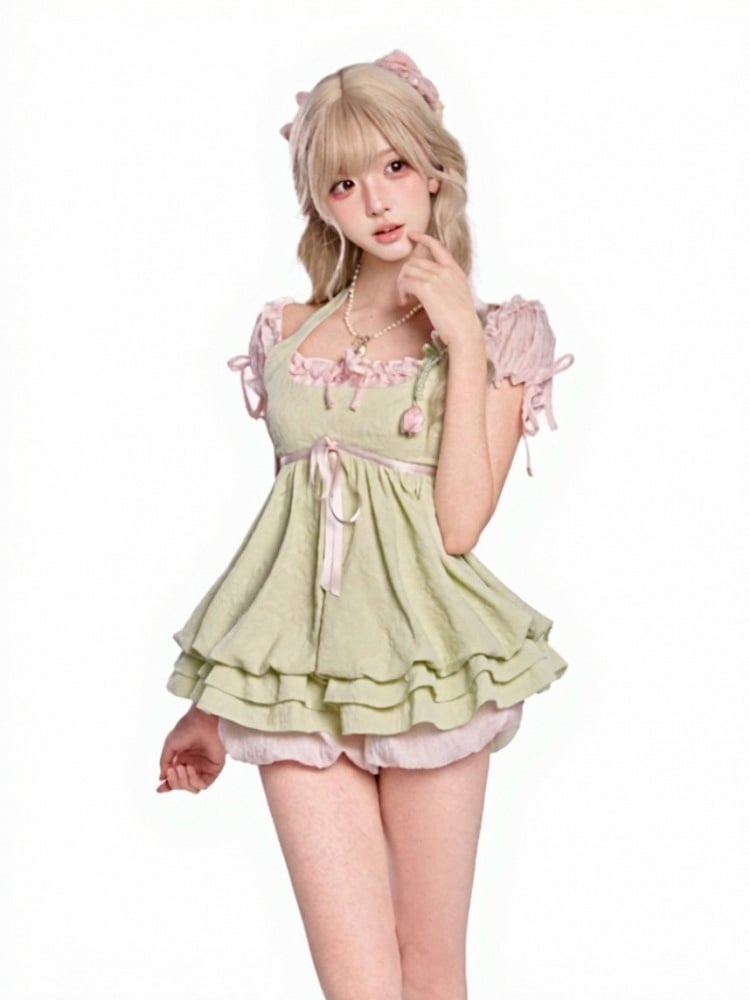 Shorts bulle rose - Sérendipité