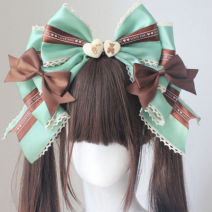 スイートロリータレーストリムボウノットKC