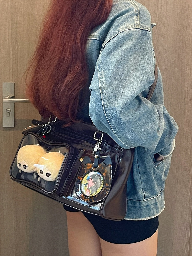 3 Window Crossbody/shoulder with Display Ita Bag Colors Kawaii