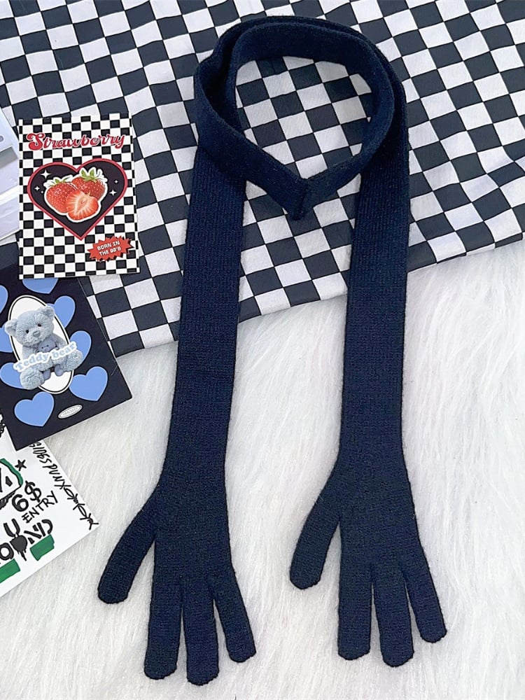 Y2K Handförmiger Schal