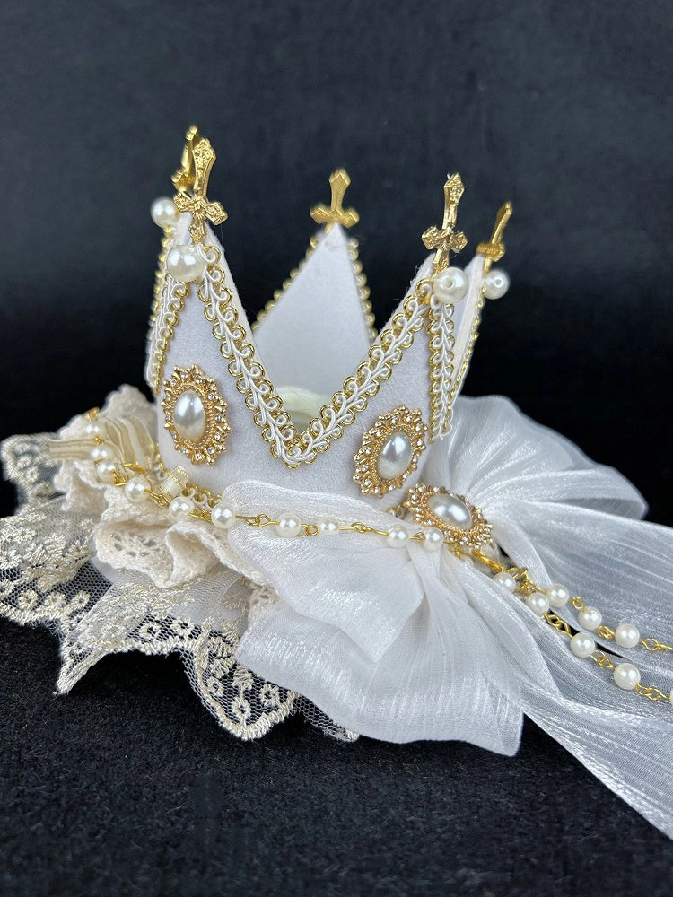 White Crown Mini (3 Color Hat Regal Options: