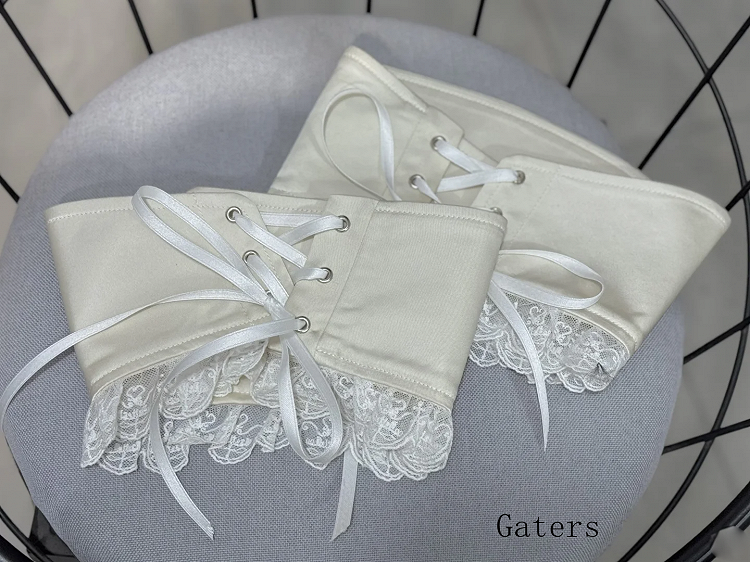 Clown-Outfit + Shorts, Pumphose, Kragen, spitzes Hemd, Lolita-Zirkus, Strumpfbänder, Ouji Apricot Vibes –