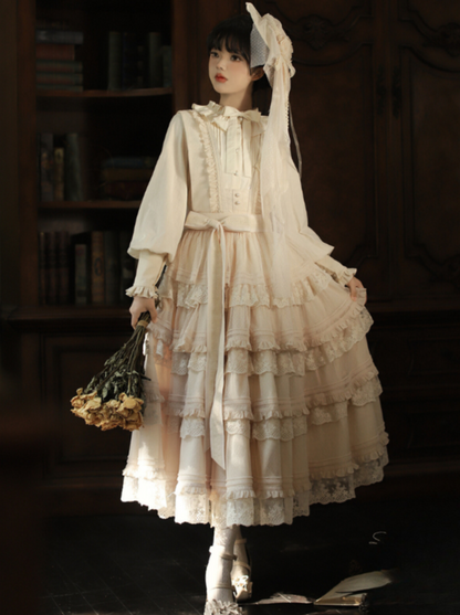 Lace Segmented Set-up Tailored Undot Lolita