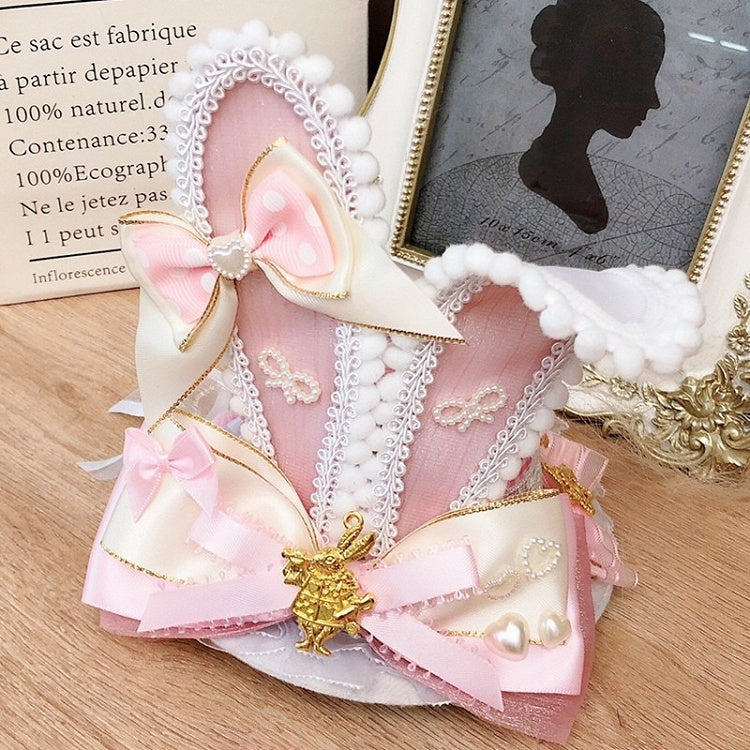 Vibes Hat Ears Color in Details Bowknot Wonderland Options Alice Mini Bunny 9
