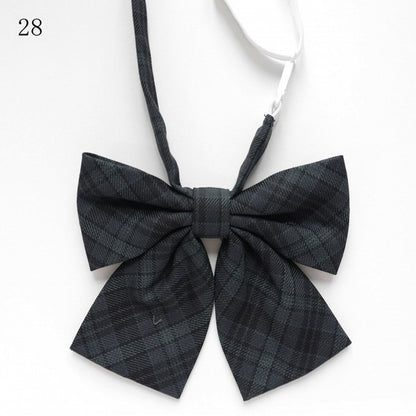 JK Bow Tie Plaid 30 Uniform Options Pattern