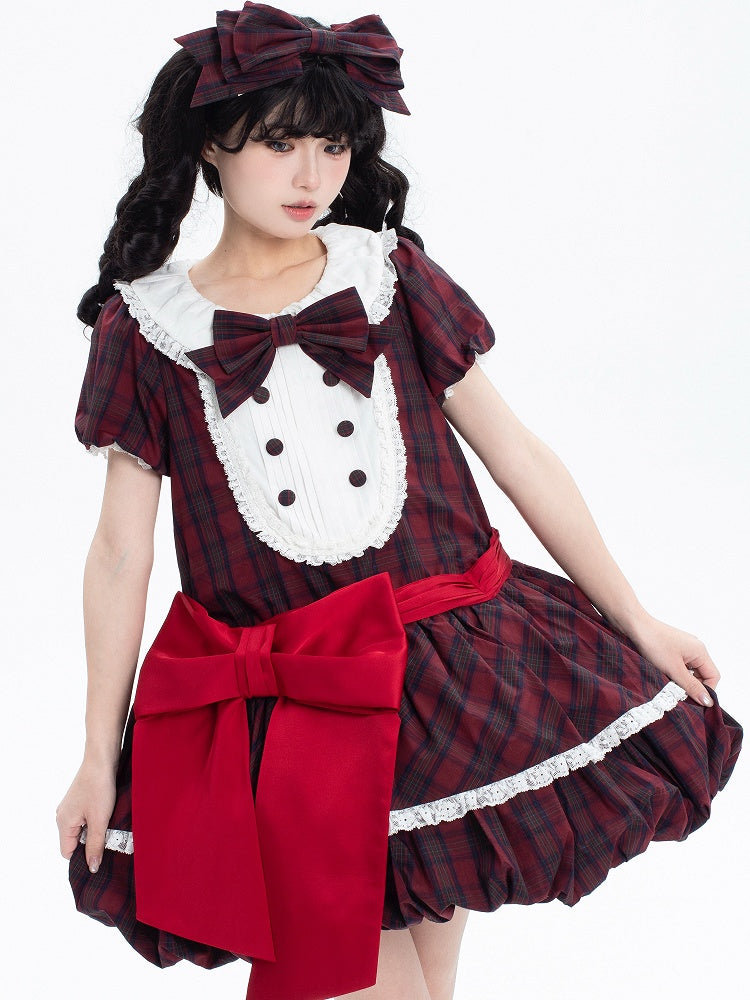 Bowknot KC Blue / Red