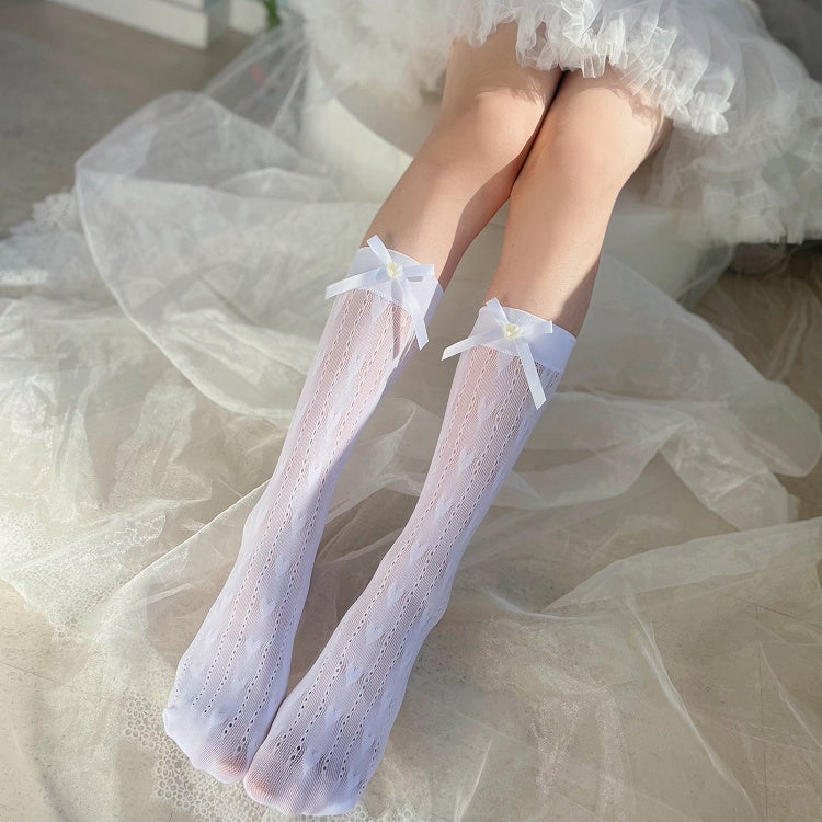 Bow Sweet Lolita Calf Socks