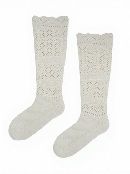 4-Color Knit Ruffled Cuff Leg Warmers - ModaSwings