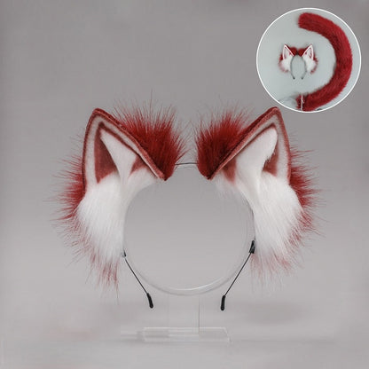 Lolita KC 9 Ear Fur Faux Kitty Colors