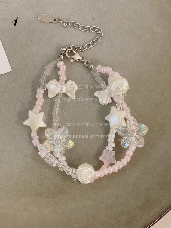 Y2K マクロン グミベア ネックレス リング ブレスレット