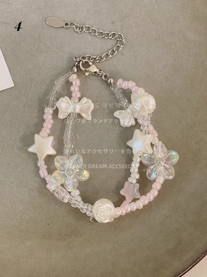 Y2K マクロン グミベア ネックレス リング ブレスレット