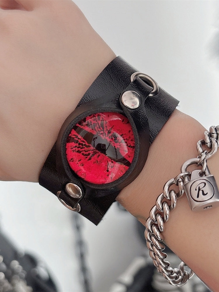 Armband 5 Details Ohrstecker Auge Kawaii Optionen Design Guro Farbe