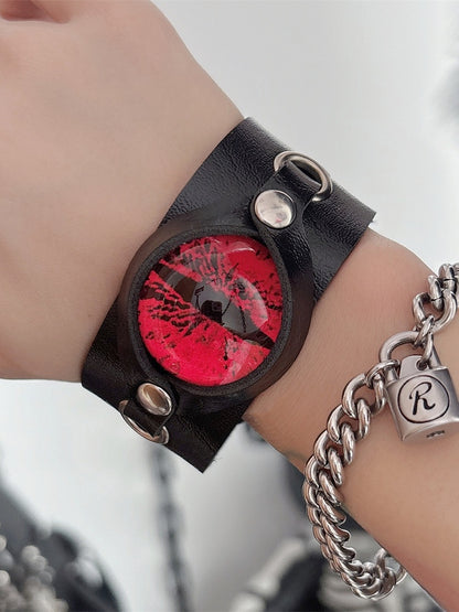 Armband 5 Details Ohrstecker Auge Kawaii Optionen Design Guro Farbe