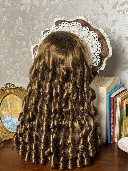 Blue / Lolita Bonnet Brown