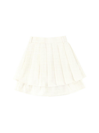 Jacket Love Skirt Sweet Long Skirt Button Short