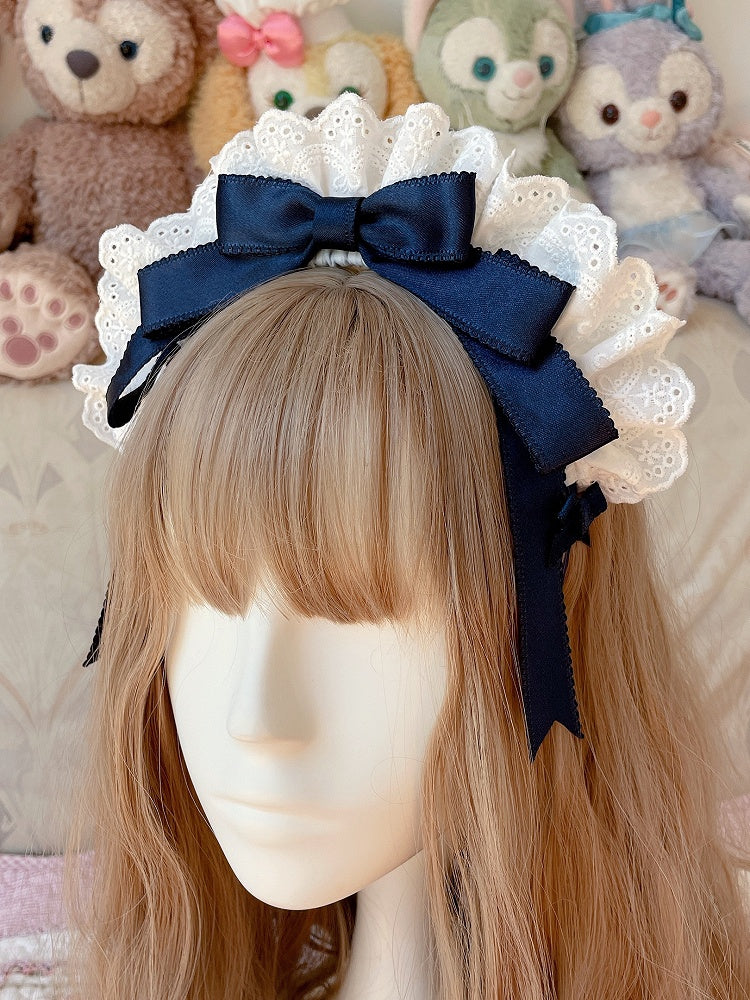 Lace Options and KC – White 9 Trim Color Bowknot