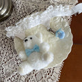 Options Leg Strawberry Decoration Loop with 4 Garter Bear Lace Color