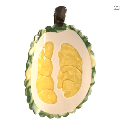 29 Fruits Claw Clips Options Cute Y2K