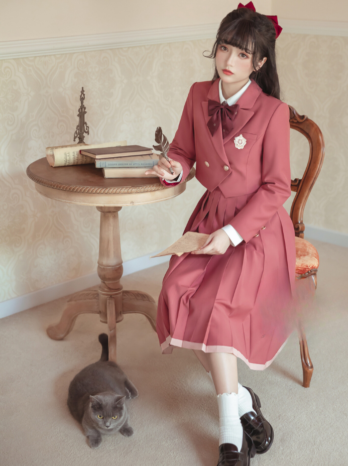 Retro Setup Girl College