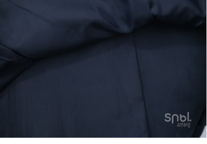 Zootopia Judy Stickerei Dunkelblaue Latzhose mit Kellerfaltensaum