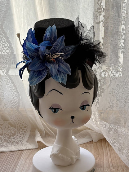 Gothic Lily Mini Hat - Miss Point