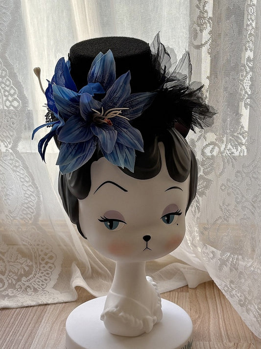 Gothic Lily Mini Hat - Miss Point