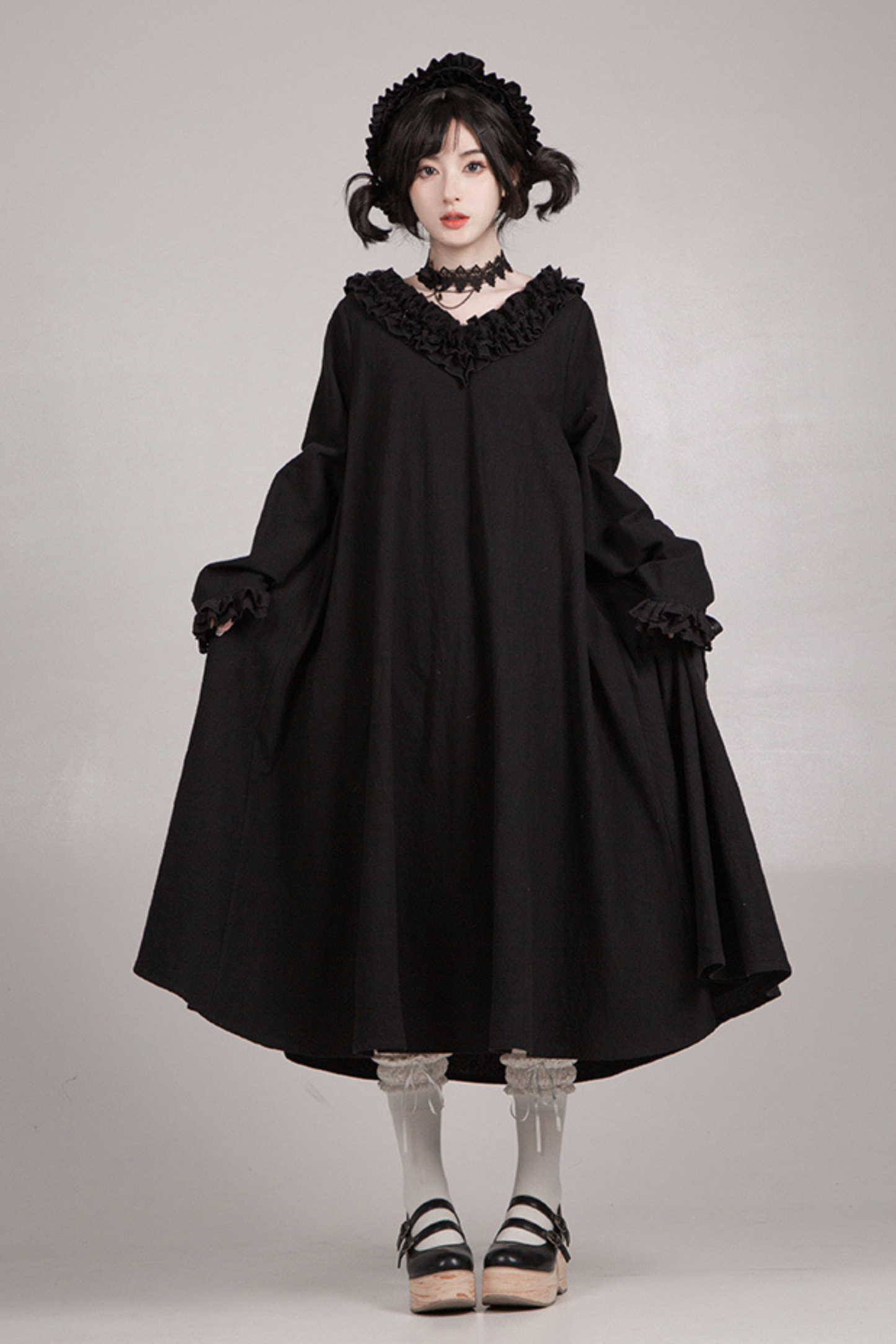 Apron Dress + Lolita Doll Gothic