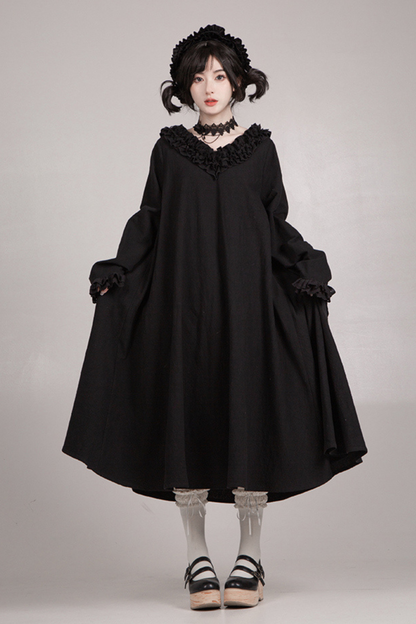 Apron Dress + Lolita Doll Gothic