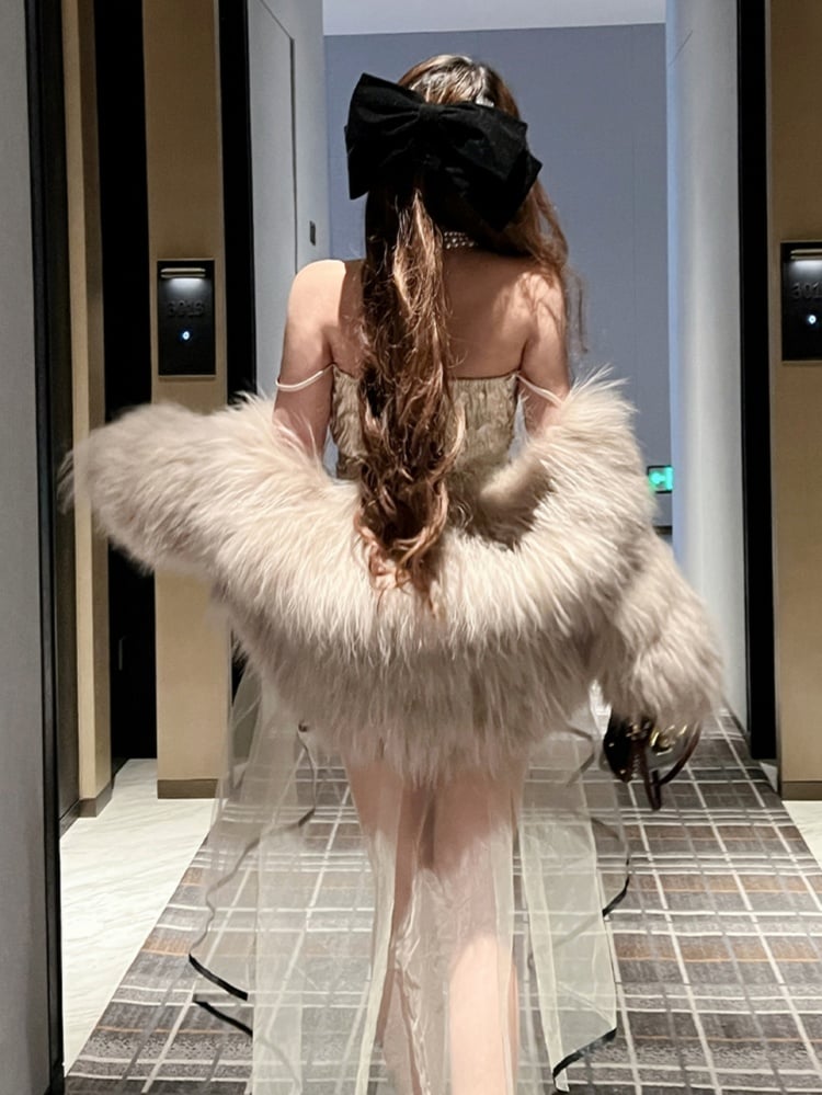 ピンクの花柄伸縮性のあるスイートコルセットキャミトップ