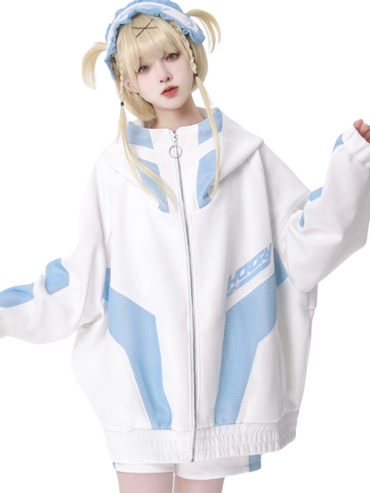 Warmers Shorts Headband Subculture + Jersey Jacket Leg