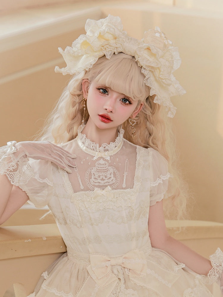 Cream Bowknot KC Big