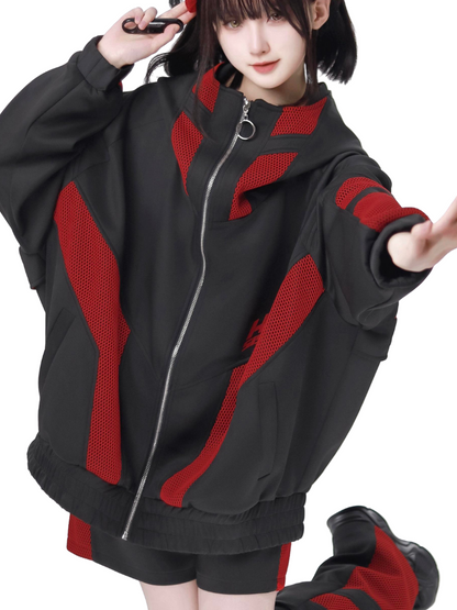 Warmers Shorts Headband Subculture + Jersey Jacket Leg