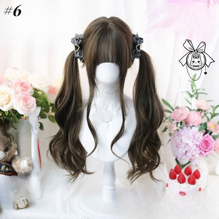 Unterbrustlange synthetische Perücke