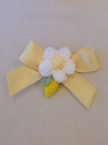 Sweet Bowknot Hairclip in Two Colorways - Cutey Mask